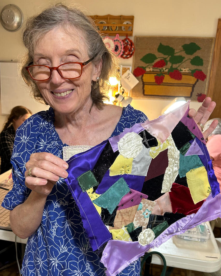 Busy piecing blocks Busy piecing blocks